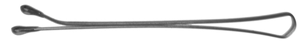 картинка Невидимки SLN50P-4/60 прямые серебро 50 мм (60 шт.) от магазина Одежда+