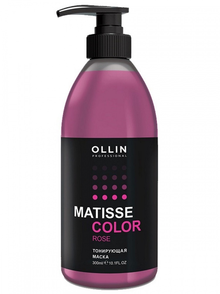 картинка OLLIN MATISSE COLOR Маска тон розовый 300 мл от магазина Одежда+