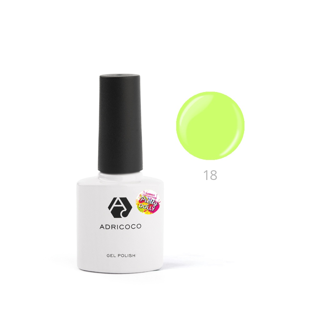 картинка ADRICOCO Pretty dolly 18 Гель-лак 8 мл от магазина Одежда+