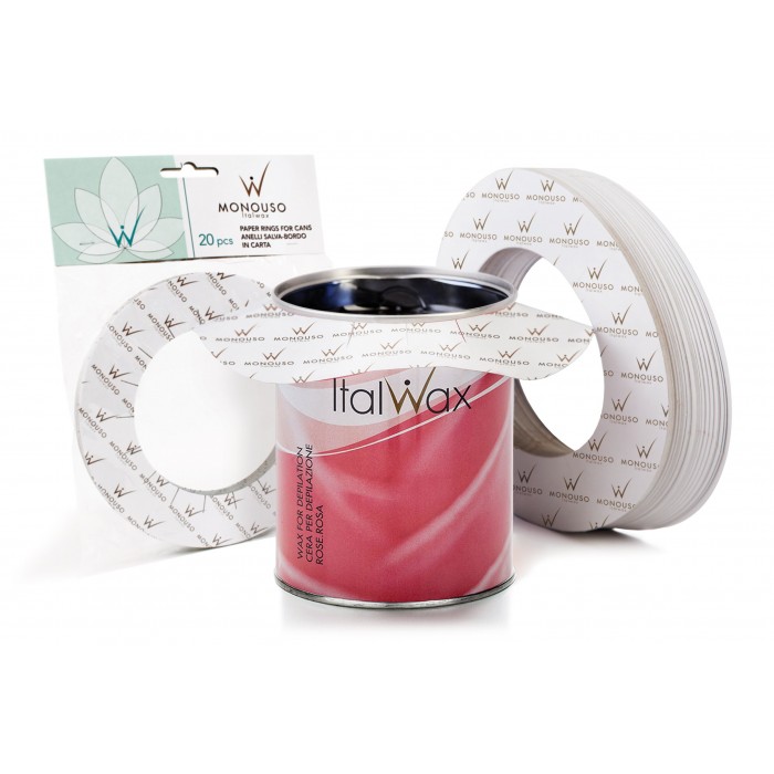 картинка Кольцо ITALWAX защитное бумажное 20 шт от магазина Одежда+