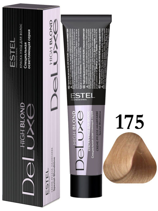 картинка 175 ESTEL DE LUXE HIGH BLOND краска-уход 60 мл от магазина Одежда+