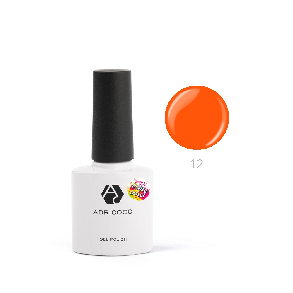 картинка ADRICOCO Pretty dolly 12 Гель-лак 8 мл от магазина Одежда+