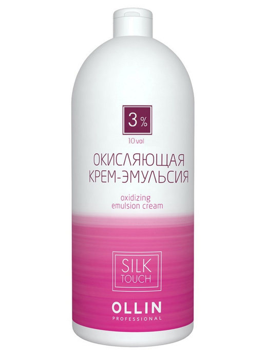 картинка 3% OLLIN SILK TOUCH Окисляющая эмульсия 1000 мл от магазина Одежда+