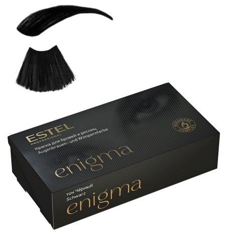 картинка ESTEL ENIGMA Краска д/бровей и ресниц черный  от магазина Одежда+