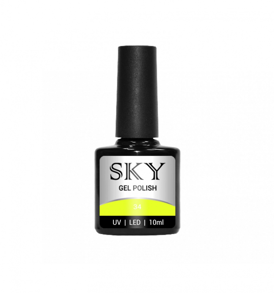 картинка SKY Гель-лак 3-х фазный №34 10 мл от магазина Одежда+