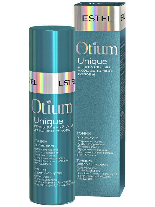 картинка ESTEL OTIUM UNIQUE Тоник от перхоти 100 мл от магазина Одежда+