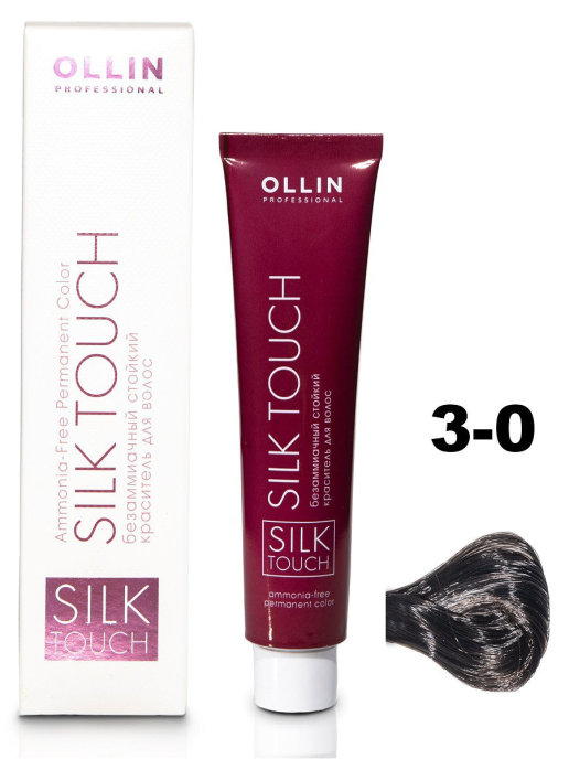 картинка 3/0 OLLIN SILK TOUCH  Крем-краска 60 мл  от магазина Одежда+