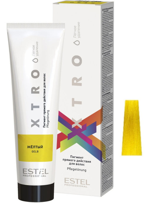картинка ESTEL XTRO Пигмент желтый 60 мл от магазина Одежда+