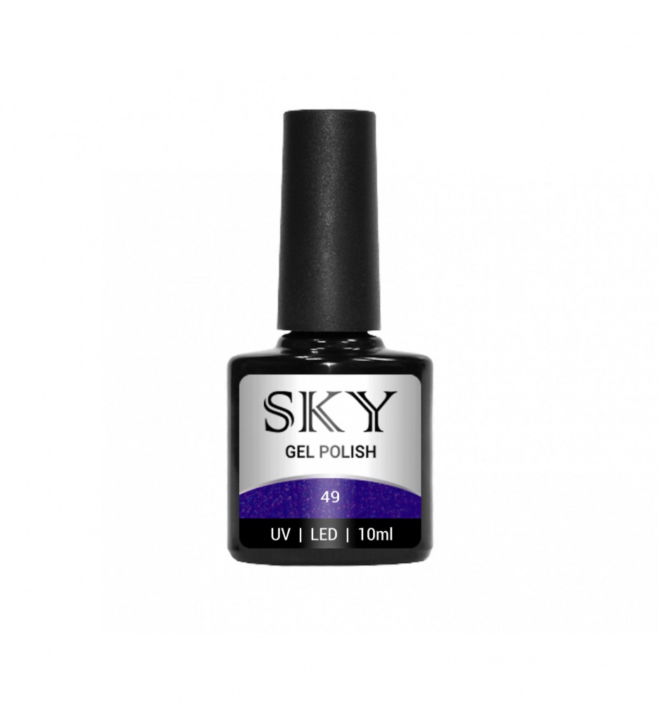 картинка SKY Гель-лак 3-х фазный №49 10 мл от магазина Одежда+