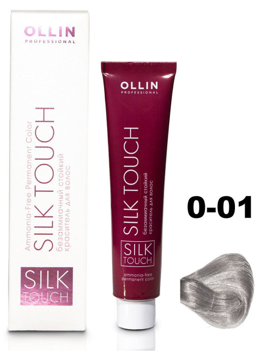 картинка 0/01 OLLIN SILK TOUCH  Крем-краска 60 мл  от магазина Одежда+