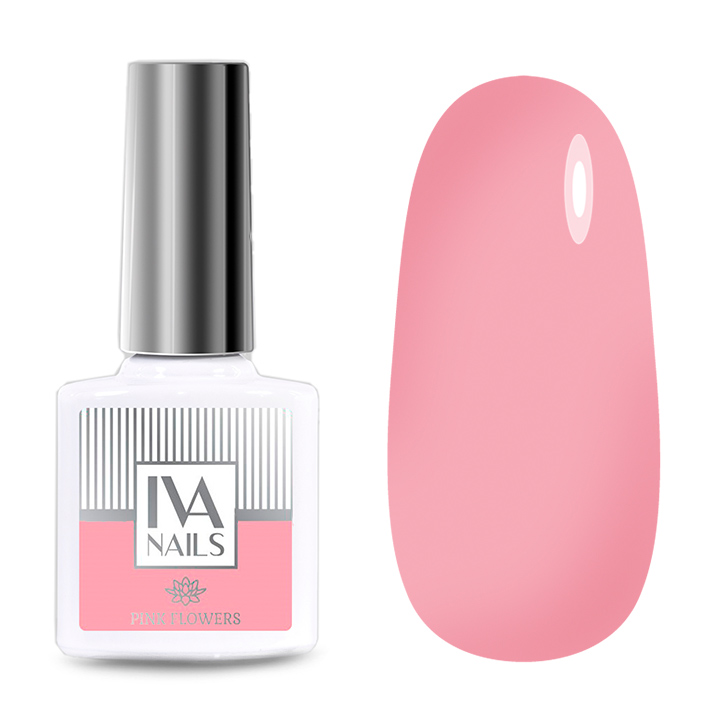 картинка IVA NAILS Гель-лак Pink Flowers № 5 8 мл от магазина Одежда+