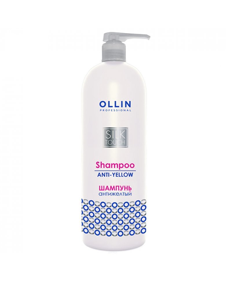 картинка OLLIN SILK TOUCH Шампунь антижелтый 500 мл от магазина Одежда+