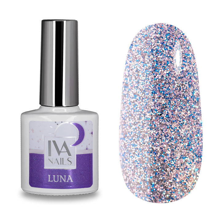 картинка IVA NAILS Гель-лак Luna № 5 светоотраж 8 мл от магазина Одежда+