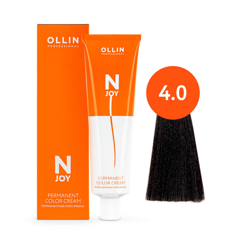 картинка 4/0 OLLIN N-JOY Крем-краска 100 мл от магазина Одежда+