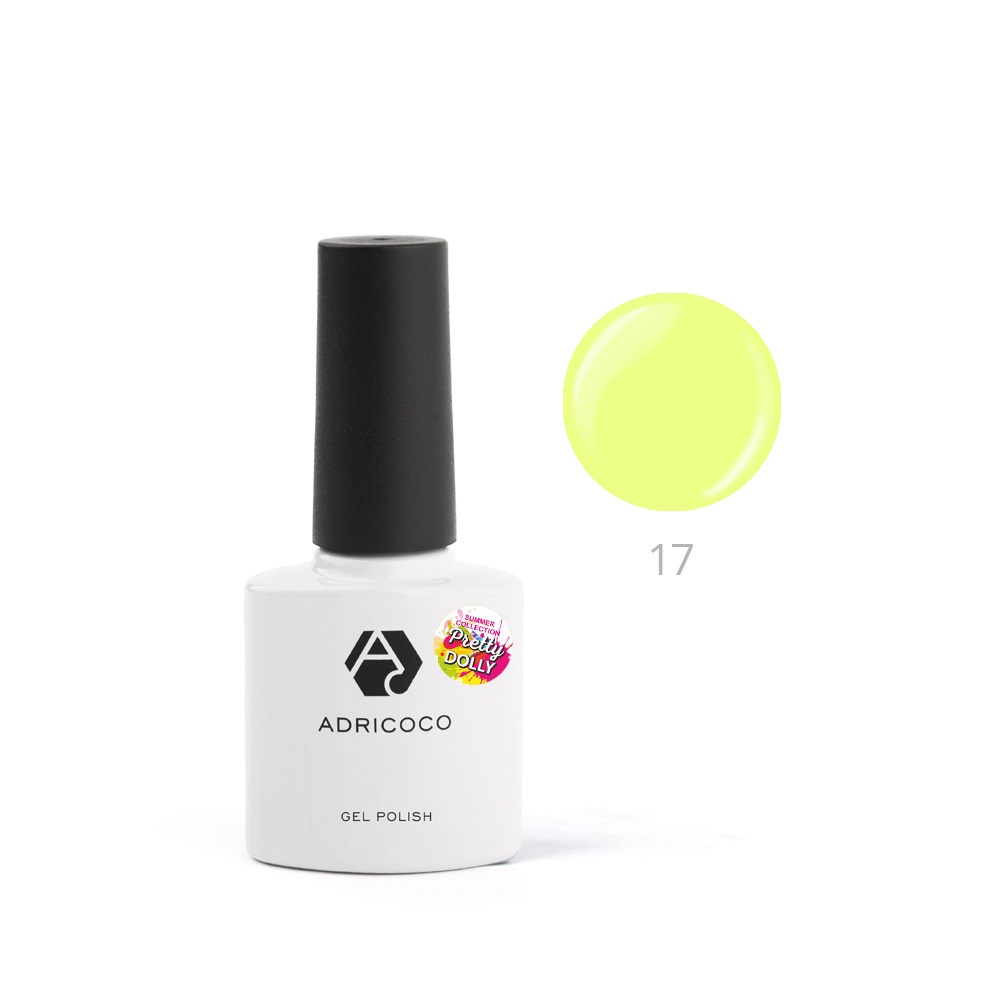 картинка ADRICOCO Pretty dolly 17 Гель-лак 8 мл от магазина Одежда+