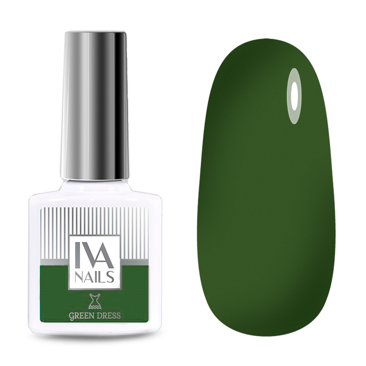 картинка IVA NAILS Гель-лак Green Dress № 2 8 мл от магазина Одежда+