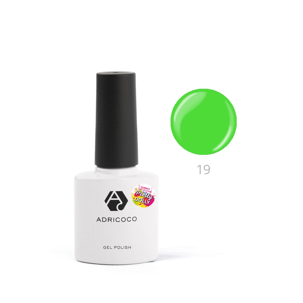 картинка ADRICOCO Pretty dolly 19 Гель-лак 8 мл от магазина Одежда+