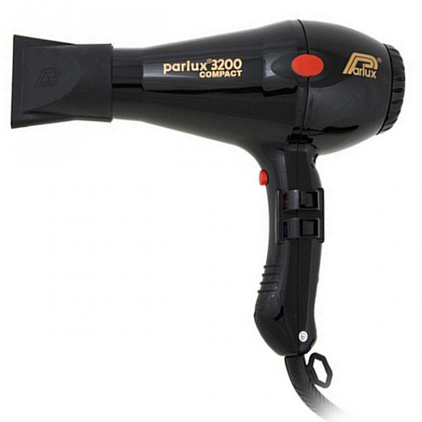 картинка Фен  PARLUX 0901-3200 black COMPACT черный 1900W от магазина Одежда+