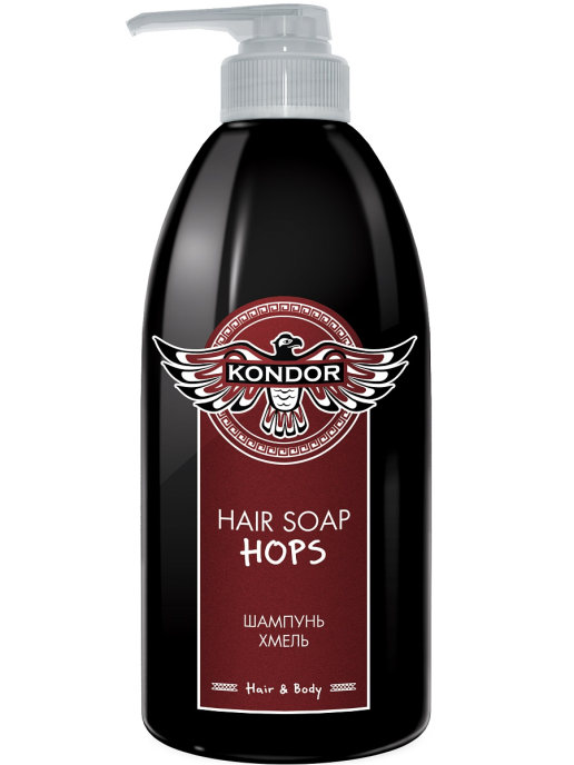 картинка KONDOR Hair&Body Шампунь "Хмель" 750 мл от магазина Одежда+