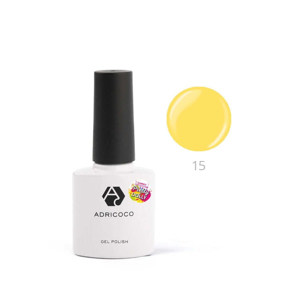картинка ADRICOCO Pretty dolly 15 Гель-лак 8 мл от магазина Одежда+