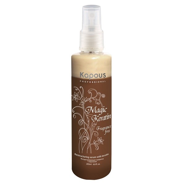 картинка KAPOUS Magic Keratin Сыворотка реструктур с кератином 200 мл от магазина Одежда+