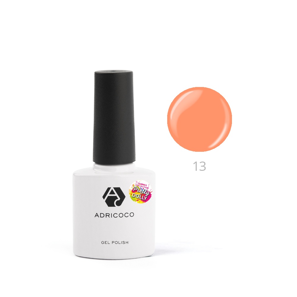 картинка ADRICOCO Pretty dolly 13 Гель-лак 8 мл от магазина Одежда+