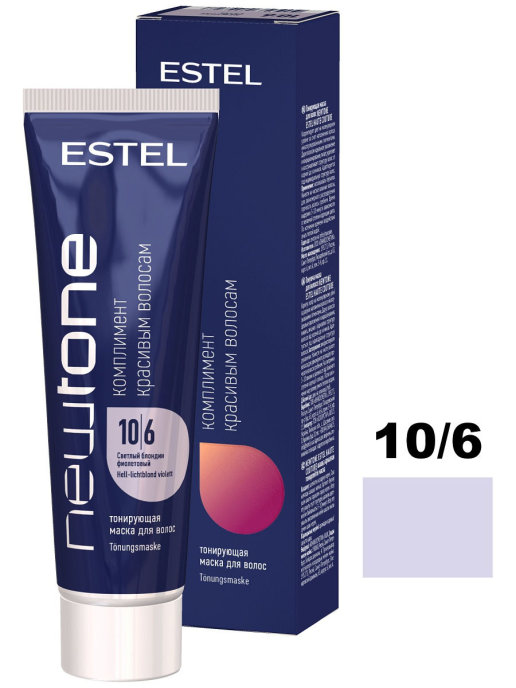 картинка ESTEL NEWTONE Маска 10/6 тонир 60 мл от магазина Одежда+