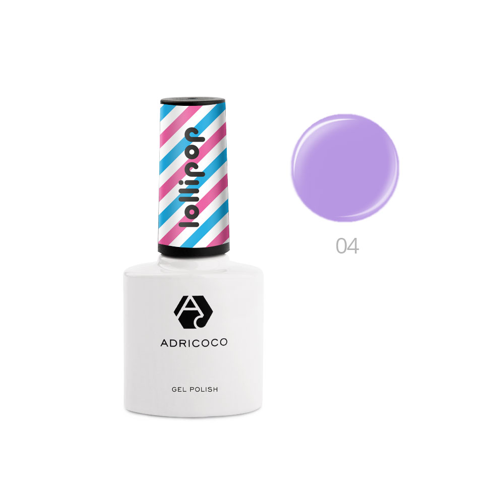картинка ADRICOCO Lollipop 04 Гель-лак 8 мл от магазина Одежда+