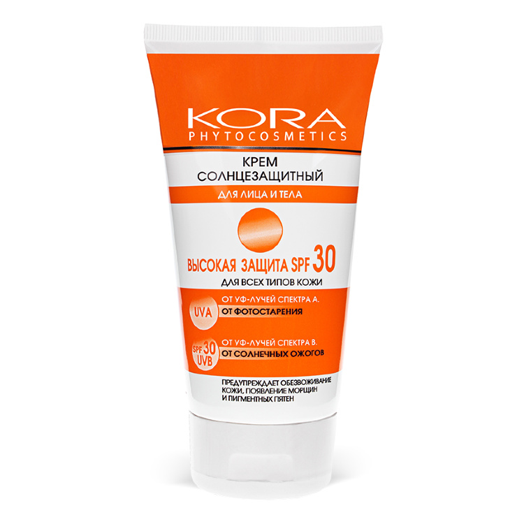картинка KORA Крем 4902 солнцезащ  SPF-30 150 мл от магазина Одежда+