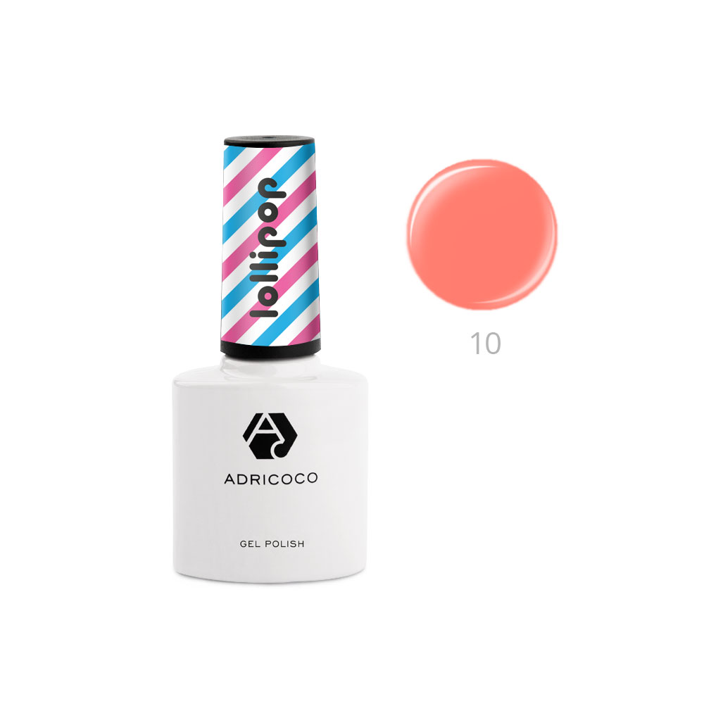 картинка ADRICOCO Lollipop 10 Гель-лак 8 мл от магазина Одежда+