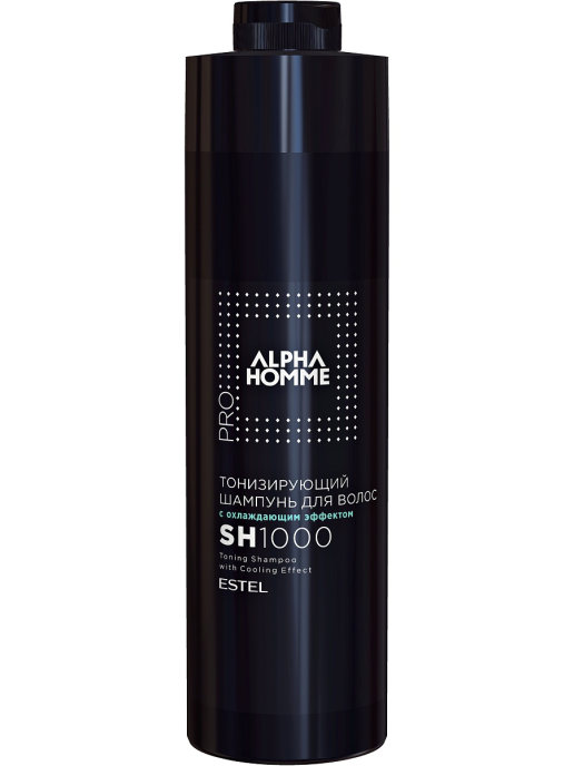 картинка ESTEL ALPHA HOMME Шампунь тониз с охл эфф 1000 мл от магазина Одежда+