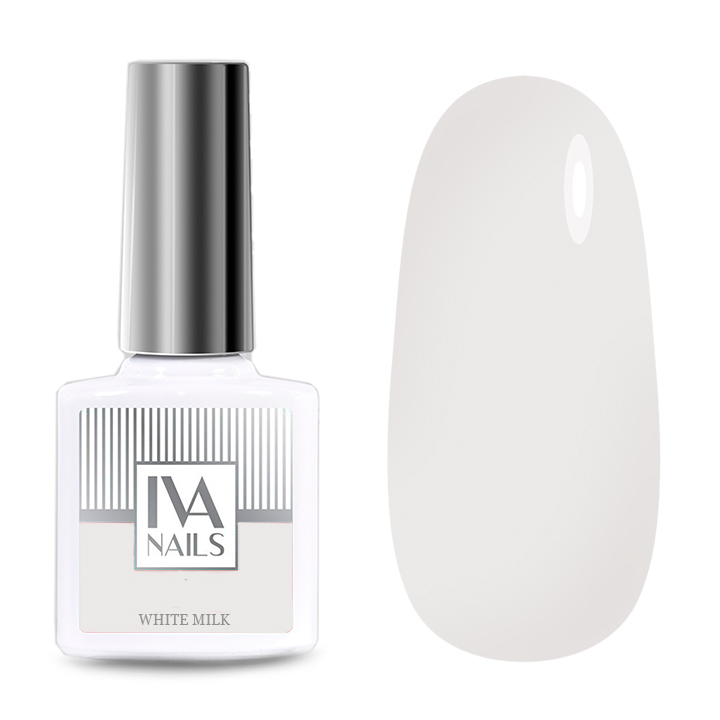картинка  IVA NAILS Гель-лак White Milk 8 мл от магазина Одежда+