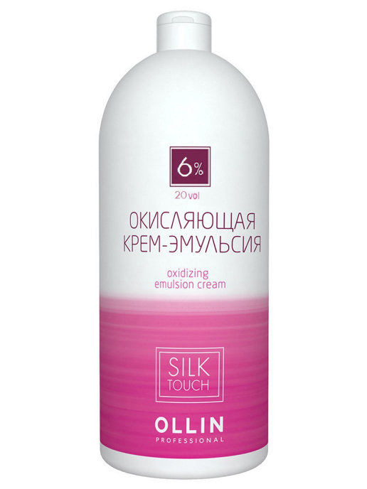 картинка 6% OLLIN SILK TOUCH Окисляющая эмульсия 1000 мл от магазина Одежда+