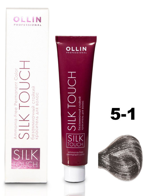картинка 5/1 OLLIN SILK TOUCH  Крем-краска 60 мл  от магазина Одежда+