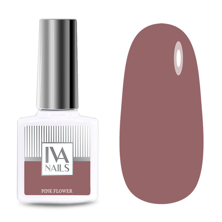 картинка IVA NAILS Гель-лак Pink Flowers № 7 8 мл от магазина Одежда+