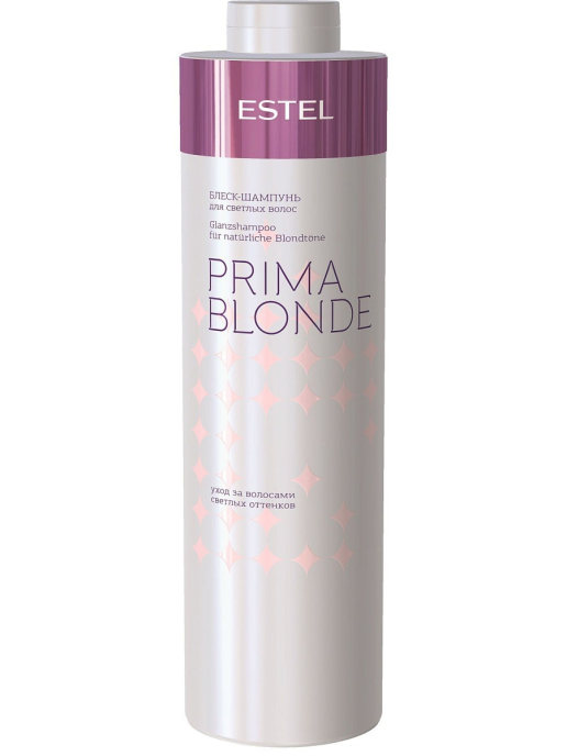 картинка ESTEL PRIMA BLONDE Блеск-шампунь д/светл волос 1000 мл от магазина Одежда+
