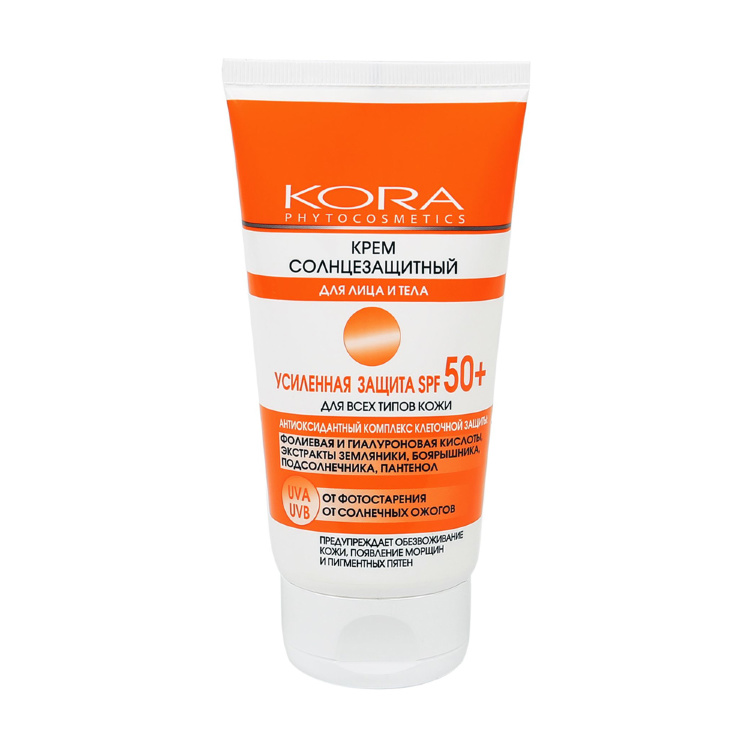 картинка KORA Крем 4917 солнцезащ SPF-50+ 150 мл от магазина Одежда+