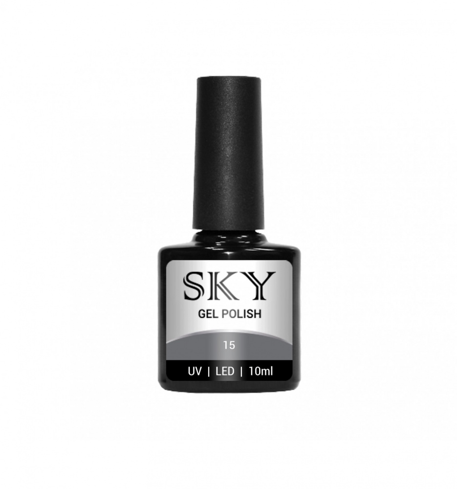 картинка SKY Гель-лак 3-х фазный №15 10 мл от магазина Одежда+