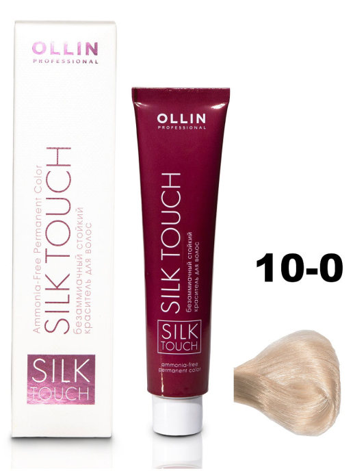 картинка 10/0 OLLIN SILK TOUCH  Крем-краска 60 мл  от магазина Одежда+