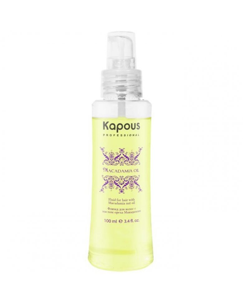 картинка KAPOUS Macadamia Oil Флюид масло ореха макадамии 100 мл от магазина Одежда+