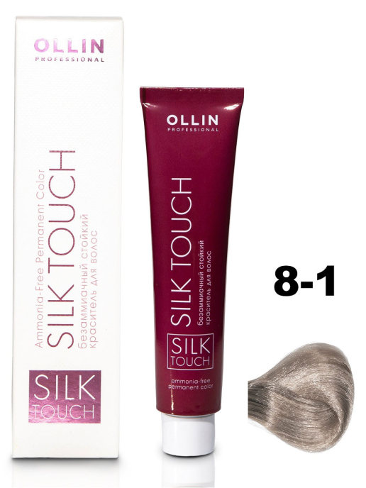 картинка 8/1 OLLIN SILK TOUCH  Крем-краска 60 мл  от магазина Одежда+