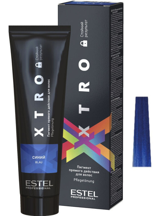 картинка ESTEL XTRO Пигмент синий 60 мл от магазина Одежда+