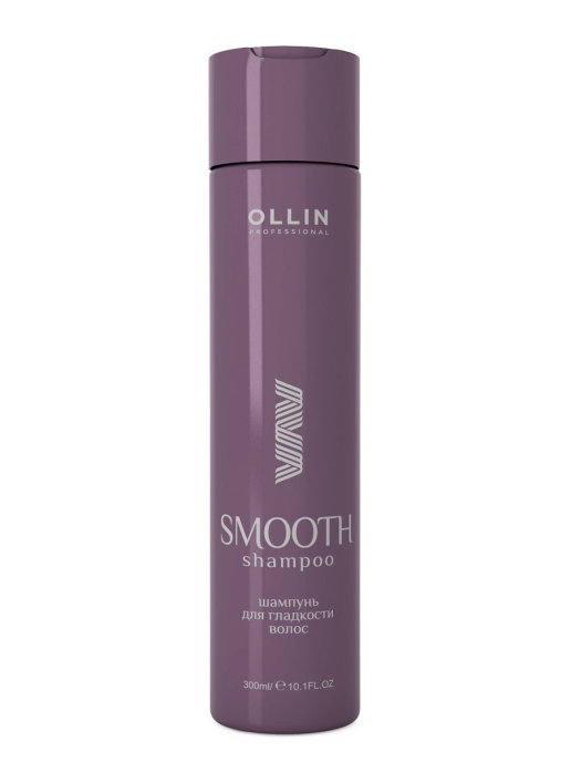 картинка OLLIN SMOOTH HAIR Шампунь д/гладк волос 300 мл от магазина Одежда+