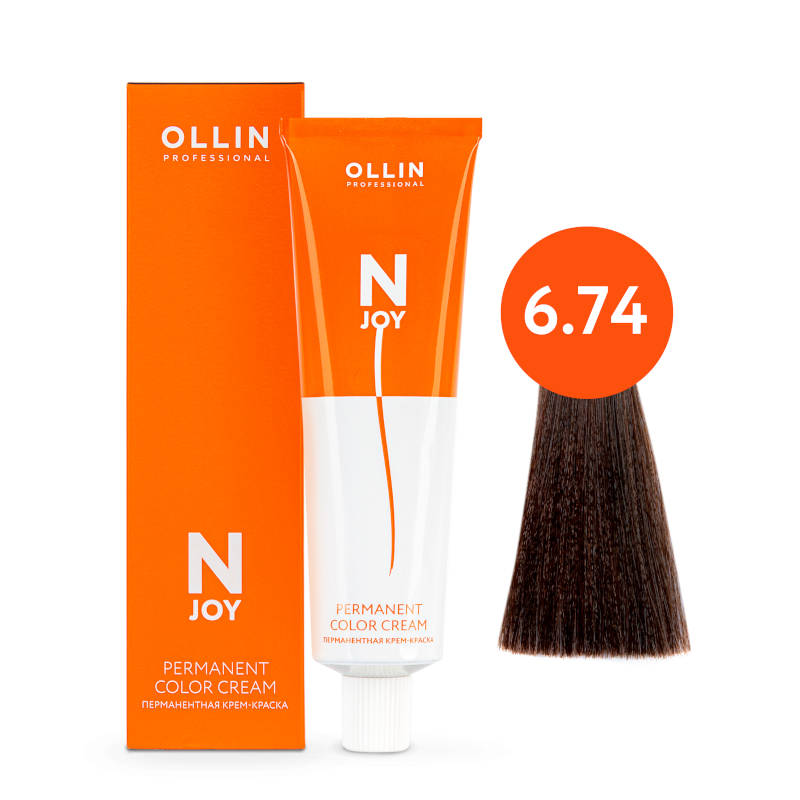 картинка 6/74 OLLIN N-JOY Крем-краска 100 мл от магазина Одежда+