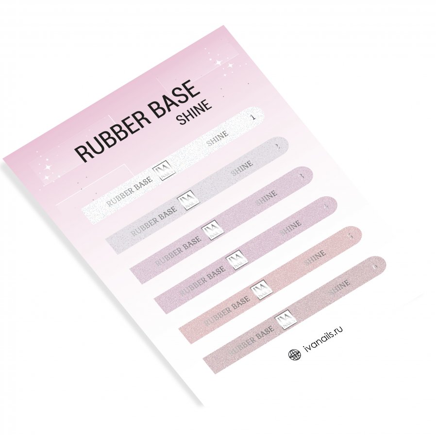 картинка IVA NAILS Наклейки на типсы Base Shine от магазина Одежда+