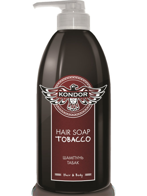 картинка KONDOR Hair&Body Шампунь "Табак" 750 мл от магазина Одежда+