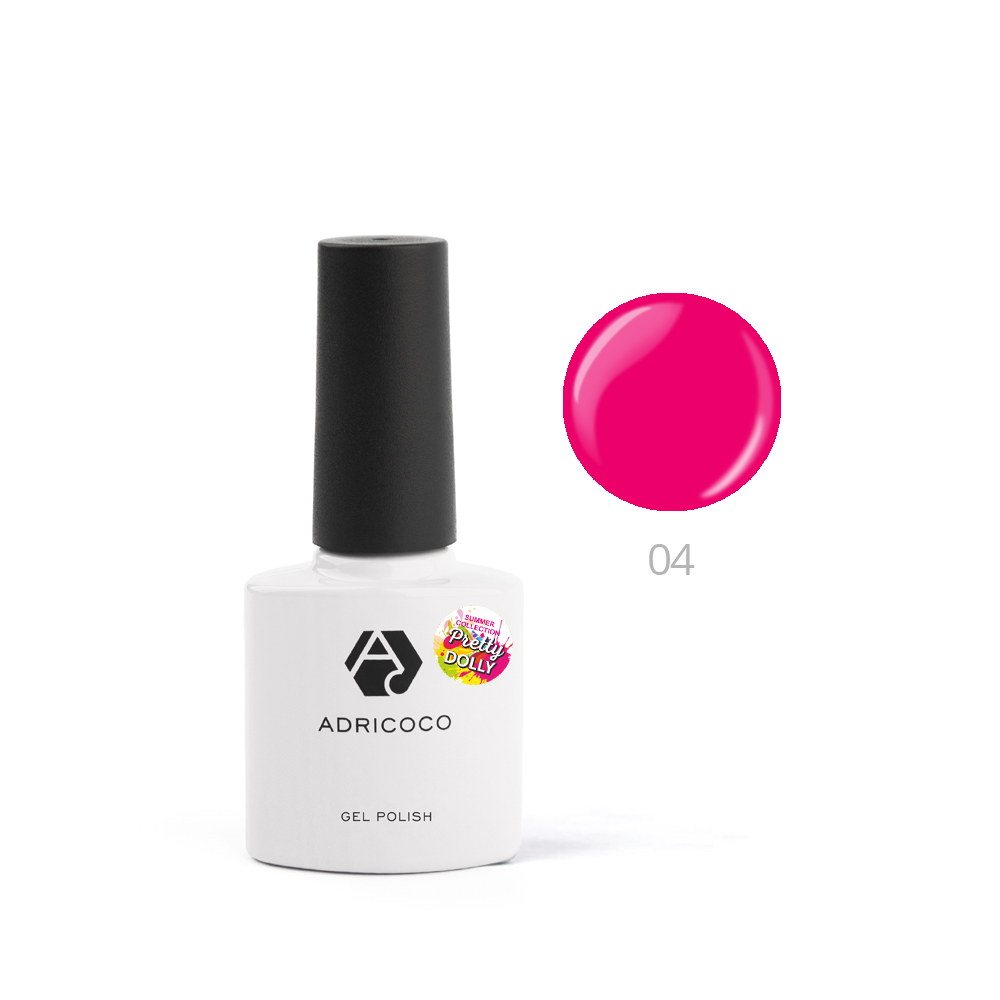 картинка ADRICOCO Pretty dolly 04 Гель-лак 8 мл от магазина Одежда+