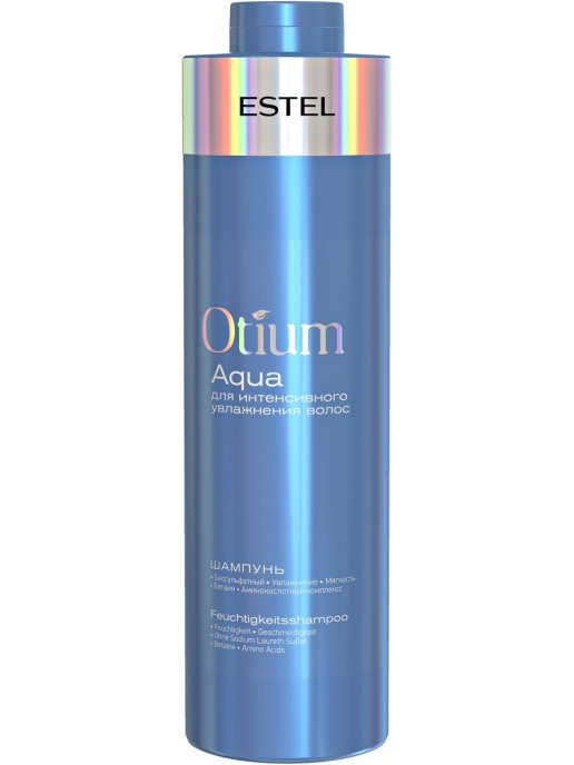 картинка ESTEL OTIUM AQUA Шампунь д/увлажнения 1 л от магазина Одежда+
