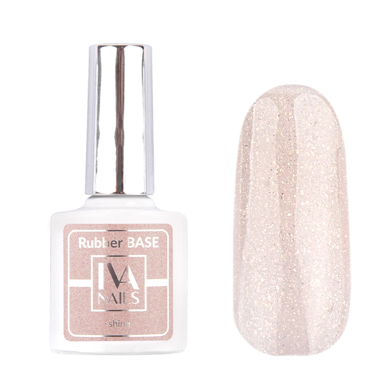 картинка IVA NAILS Shine Rubber Base № 5 8 мл от магазина Одежда+