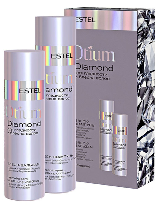 картинка ESTEL OTIUM DIAMOND Набор д/гладк. и блеска волос от магазина Одежда+
